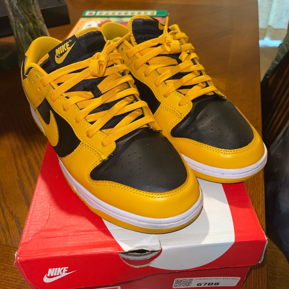 ❗️SOLD❗️Size 12.5 Goldenrod Nike Dunk Low